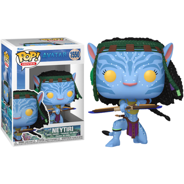 Funko Pop! Avatar 2: The Way of Water - Neytiri (Battle) #1550 - Pop Basement