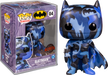 Funko Pop! Batman - Batman Blue & Black Artist Series with Pop! Protector #04 - Pop Basement