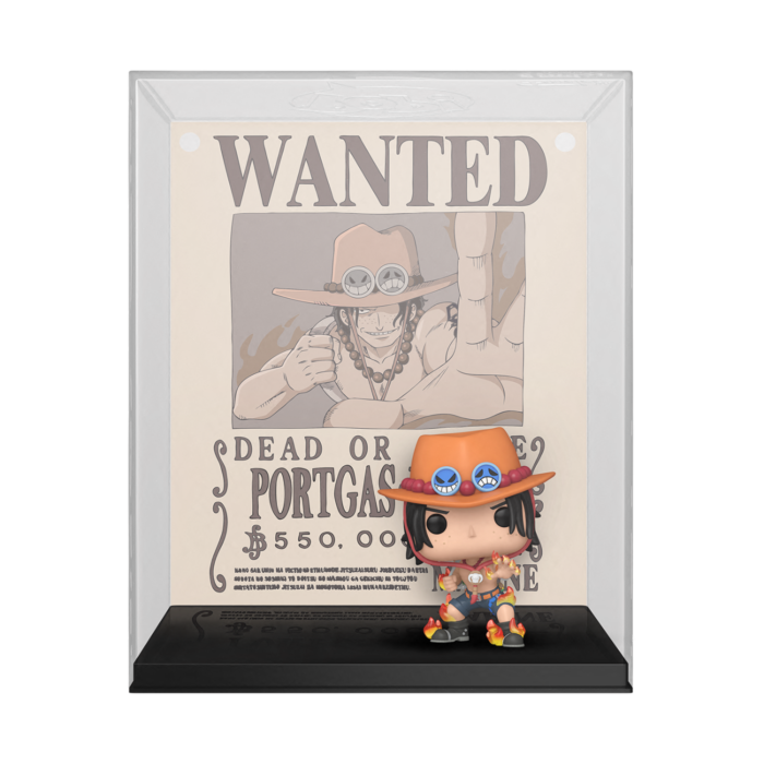 Funko Pop! Poster Cover - One Piece - Portgas D. Ace Wanted #1291 - Pop Basement
