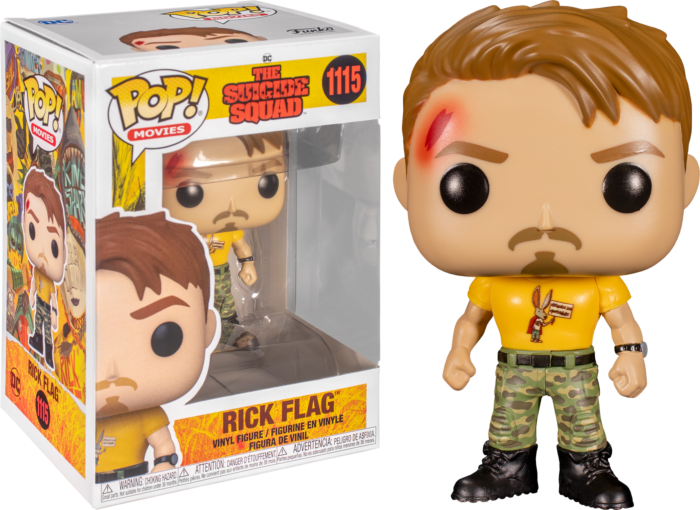 Funko Pop! The Suicide Squad (2021) - Rick Flag #1115 - Pop Basement