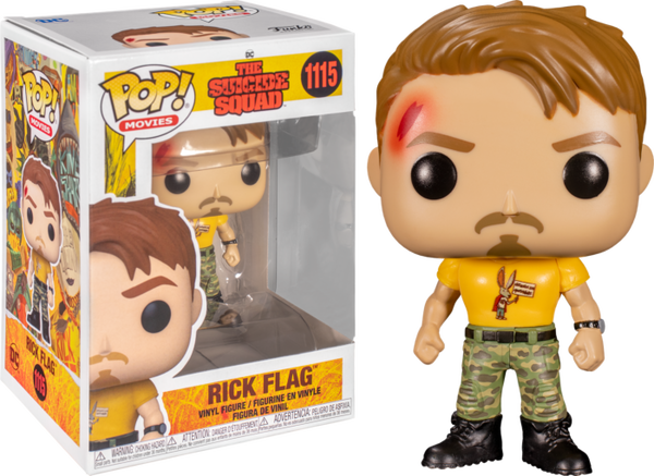 Funko Pop! The Suicide Squad (2021) - Rick Flag #1115 - Pop Basement