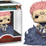 Funko Pop! Jujutsu Kaisen - Sukuna on Skulls Deluxe #1116 - Pop Basement