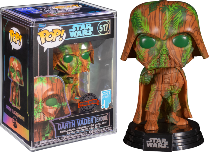 Funko Pop! Star Wars - Darth Vader Endor Artist Series with Pop! Protector #517 - Pop Basement
