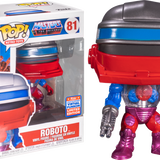Funko Pop! Masters of the Universe - Roboto #81 (2021 Summer Convention Exclusive) - Pop Basement