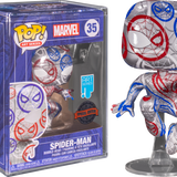 Funko Pop! Marvel - Patriotic Age Artist Series with Pop! Protector - Bundle (Set of 4) - Pop Basement