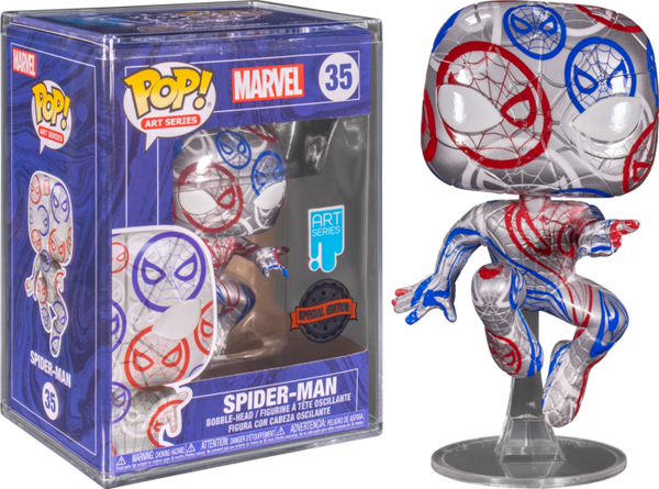 Funko Pop! Marvel - Patriotic Age Artist Series with Pop! Protector - Bundle (Set of 4) - Pop Basement
