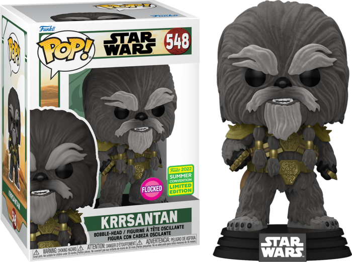 Funko Pop! Star Wars: The Book of Boba Fett - Krrsantan Flocked #548 (2022 Summer Convention Exclusive) - Pop Basement