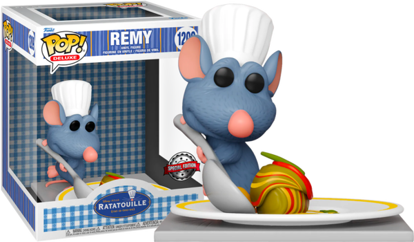 Funko Pop! Ratatouille - Remy with Ratatouille Deluxe #1209 - Pop Basement