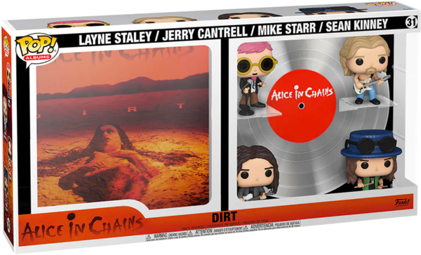 Funko Pop! Albums - Alice in Chains - Dirt Deluxe - 4-Pack #31 - Pop Basement