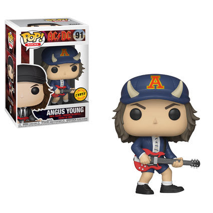 Funko Pop! AC/DC - Angus Young #91 - Chase Chance - Pop Basement