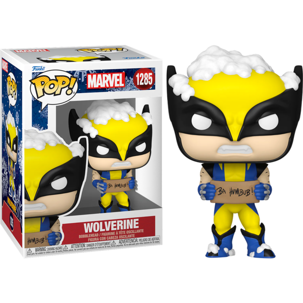 Funko Pop! Marvel: Holiday - Wolverine #1385 - Pop Basement