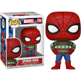Funko Pop! Marvel: Holiday - Spider-Man #1384 - Pop Basement