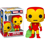 Funko Pop! Marvel: Holiday - Iron Man #1383 - Pop Basement