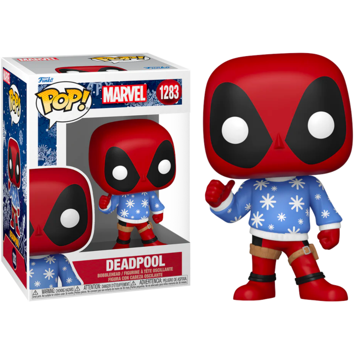 Funko Pop! Marvel: Holiday - Deadpool #1382 - Pop Basement