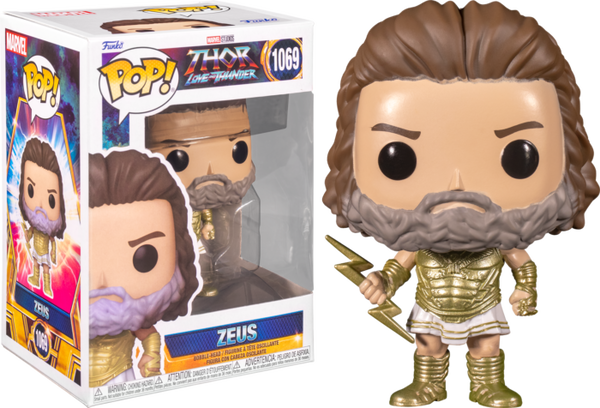 Funko Pop! Thor 4: Love and Thunder - Zeus #1069 - Pop Basement