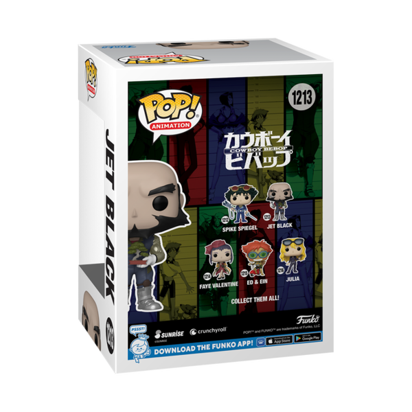 Funko Pop! Cowboy Bebop - Jet Black #1213 - Pop Basement