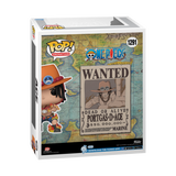 Funko Pop! Poster Cover - One Piece - Portgas D. Ace Wanted #1291 - Pop Basement