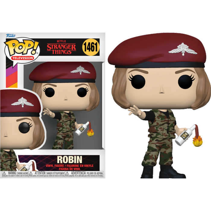 Funko Pop! Stranger Things 4 - Robin with Cocktail #1461 - Pop Basement