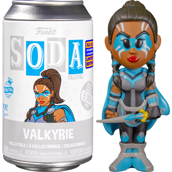 Funko - Thor - Valkyrie - Vinyl SODA Figure in Collector Can (2023 Wondrous Convention Exclusive) - Pop Basement