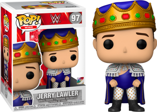 Funko Pop! WWE - Jerry “The King” Lawler Metallic #97 - Pop Basement