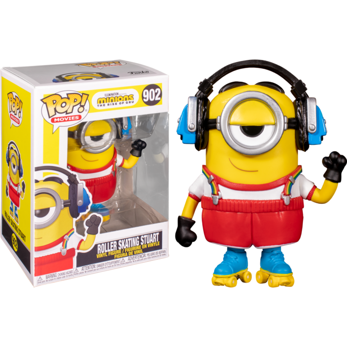 Funko Pop! Minions 2: The Rise Of Gru - Roller Skating Stuart #902 - Pop Basement