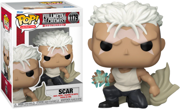 Funko Pop! Fullmetal Alchemist: Brotherhood - Scar #1179 - Pop Basement