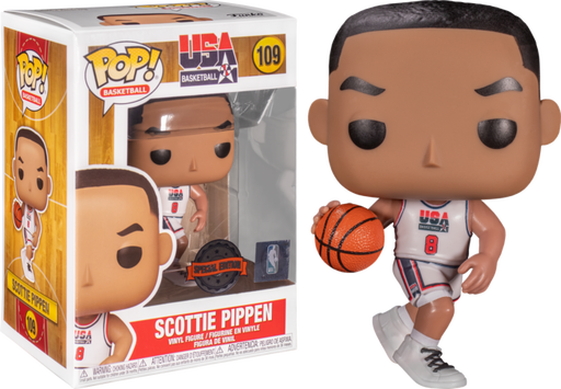 Funko Pop! NBA Basketball - Scottie Pippen 1992 Team USA Jersey #109 - Pop Basement