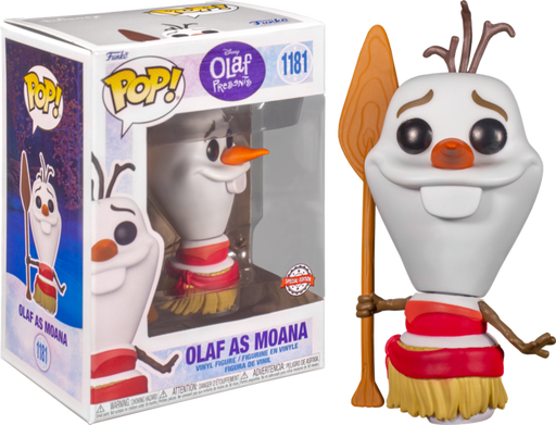 Funko Pop! Olaf Presents: Moana - Olaf as Moana #1181 - Pop Basement