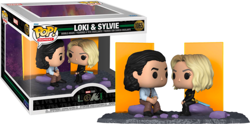 Funko Pop! Loki (2021) - Loki & Sylvie TV Moments - 2-Pack #1065 - Pop Basement