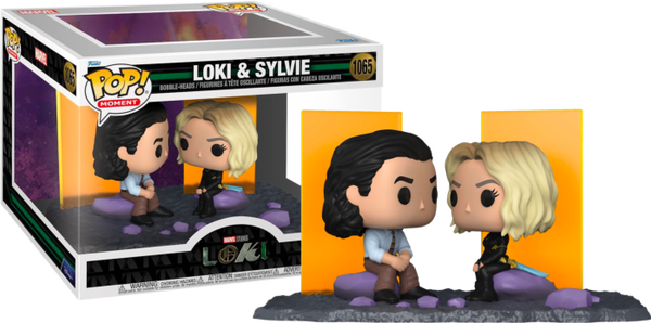 Funko Pop! Loki (2021) - Loki & Sylvie TV Moments - 2-Pack #1065 - Pop Basement