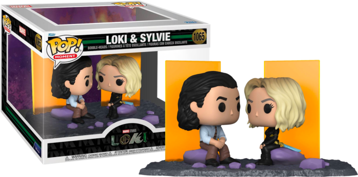 Funko Pop! Loki (2021) - Loki & Sylvie TV Moments - 2-Pack #1065 - Pop Basement