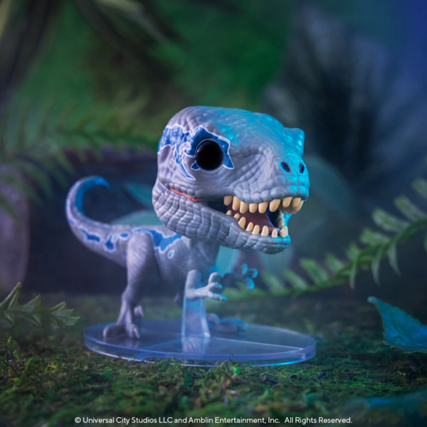 Funko Pop! Jurassic World: Dominion - Velociraptor (Blue) #1220 - Pop Basement