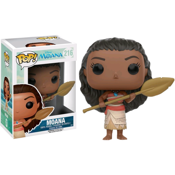 Funko Pop! Moana - Moana with Oar #216 - Pop Basement