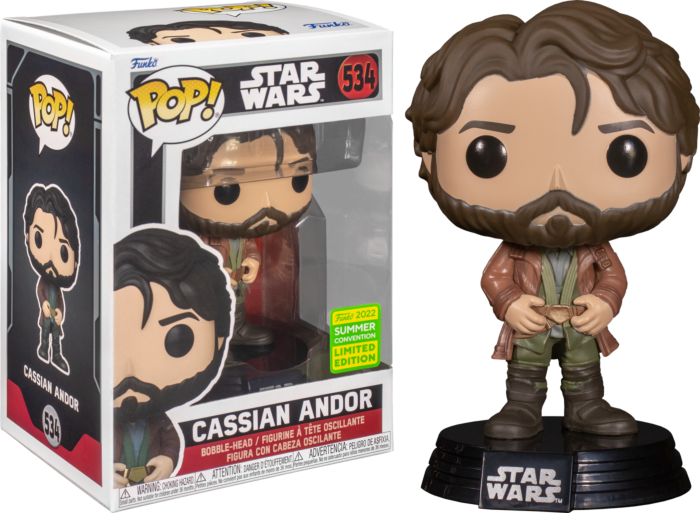 Funko Pop! Star Wars: Andor - Cassian Andor #534 (2022 Summer Convention Exclusive) - Pop Basement