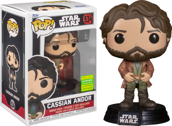 Funko Pop! Star Wars: Andor - Cassian Andor #534 (2022 Summer Convention Exclusive) - Pop Basement