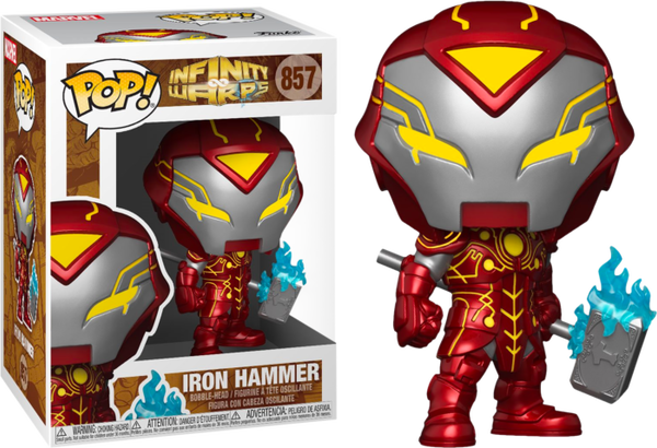 Funko Pop! Infinity Warps - Iron Hammer #857 - Pop Basement