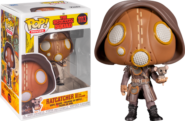 Funko Pop! The Suicide Squad (2021) - Ratcatcher II with Sebastian #1113 - Pop Basement