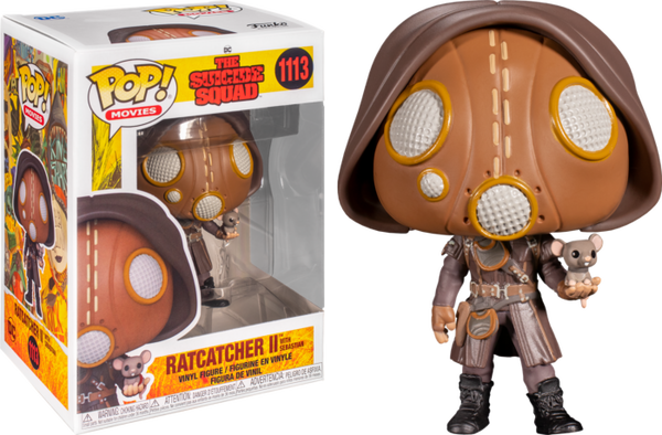 Funko Pop! The Suicide Squad (2021) - Ratcatcher II with Sebastian #1113 - Pop Basement