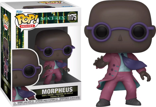 Funko Pop! The Matrix Resurrections - Morpheus in Pink Suit #1175 - Pop Basement