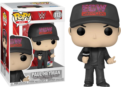 Funko Pop! WWE - Paul Heyman ECW #113 - Pop Basement