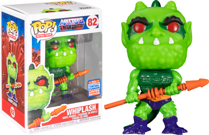 Funko Pop! Masters of the Universe - Whiplash #82 (2021 Summer Convention Exclusive) - Pop Basement