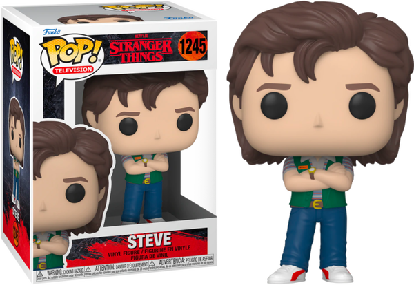 Funko Pop! Stranger Things 4 - Steve #1245 - Pop Basement