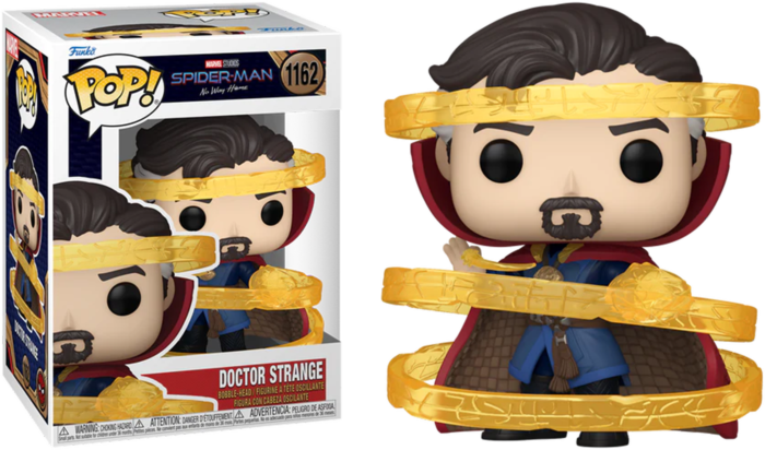 Funko Pop! Spider-Man: No Way Home - Doctor Strange with Spell #1162 - Pop Basement
