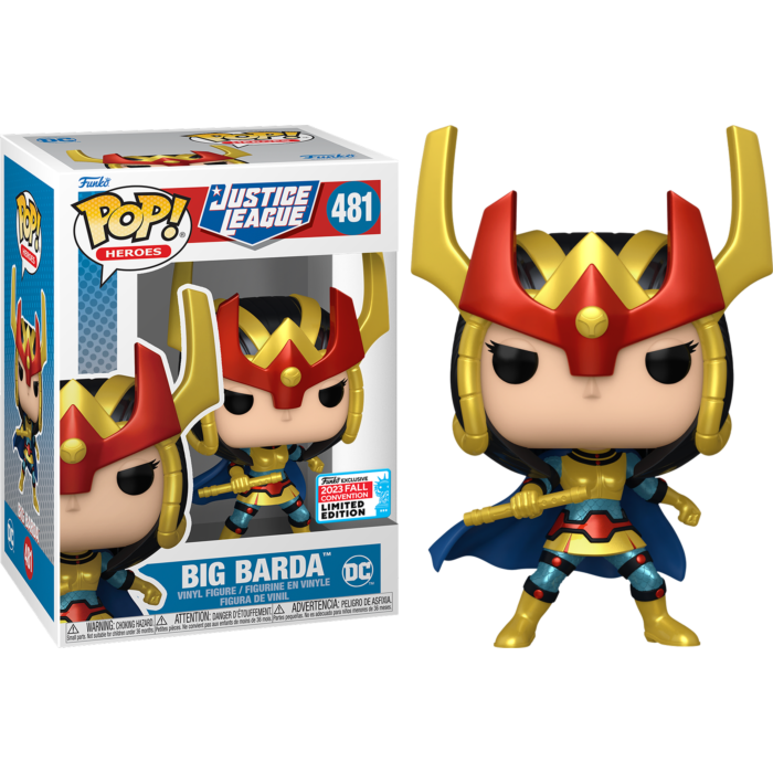 Funko Pop! Justice League - Big Barda #481 (2023 Fall Convention Exclusive) - Pop Basement