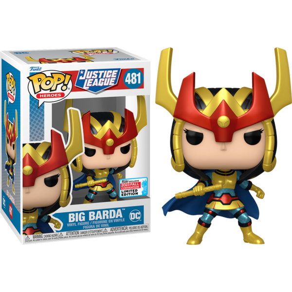 Funko Pop! Justice League - Big Barda #481 (2023 Fall Convention Exclusive) - Pop Basement