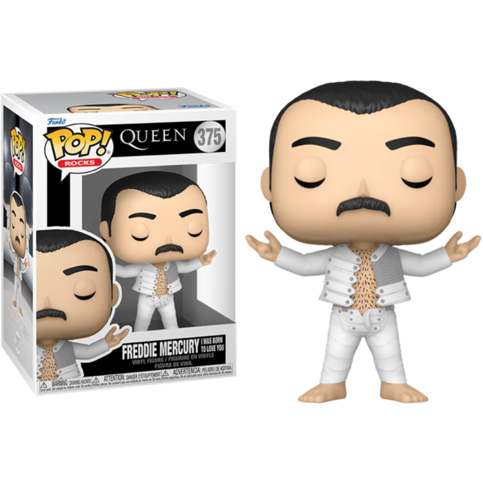 Funko Pop! Queen - Freddy Mercury from I Was Born to Love You #375 - Pop Basement
