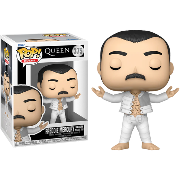 Funko Pop! Queen - Freddy Mercury from I Was Born to Love You #375 - Pop Basement