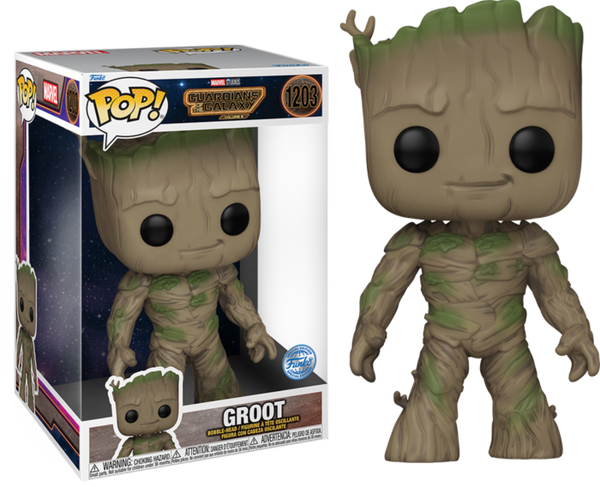 Funko Pop! Guardians of the Galaxy Vol. 3 - Groot Jumbo 10" #1203 - Pop Basement