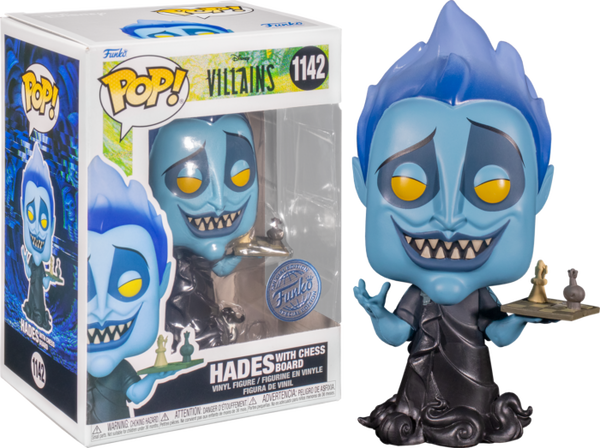 Funko Pop! Hercules - Hades with Board #1142 - Pop Basement
