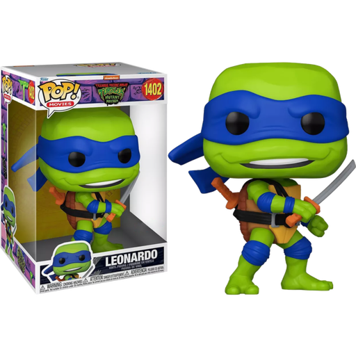 Funko Pop! Teenage Mutant Ninja Turtles: Mutant Mayhem - Leonardo 10" #1402 - Pop Basement